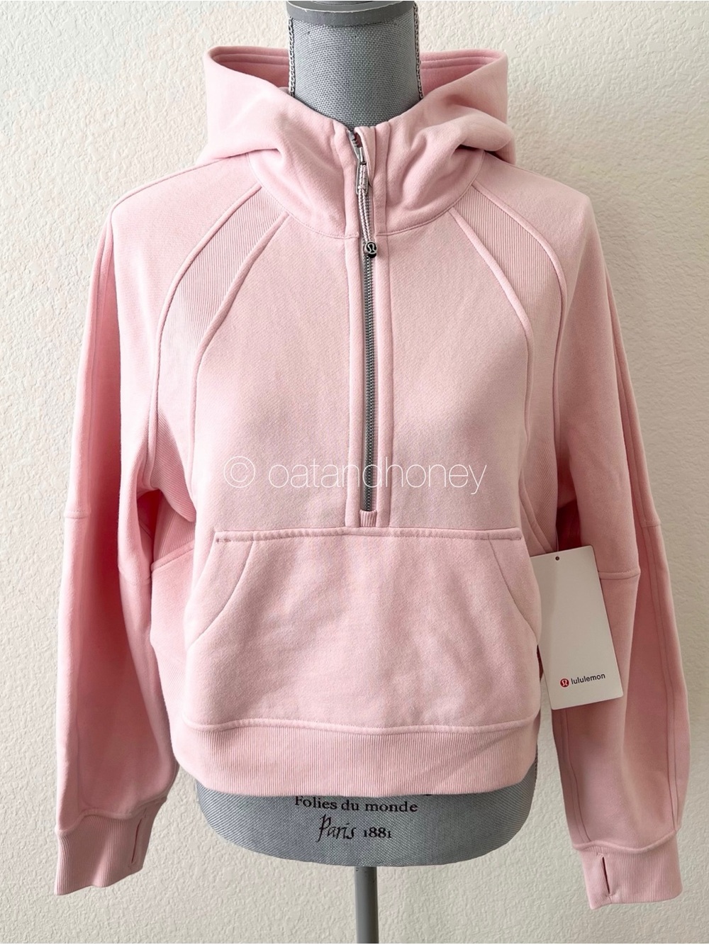 lululemon Scuba Oversized Half-Zip Hoodie XS/S